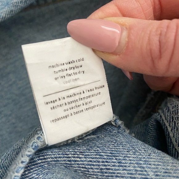 OAK + FORT Oversized Jean Jacket - Picture 5 of 8